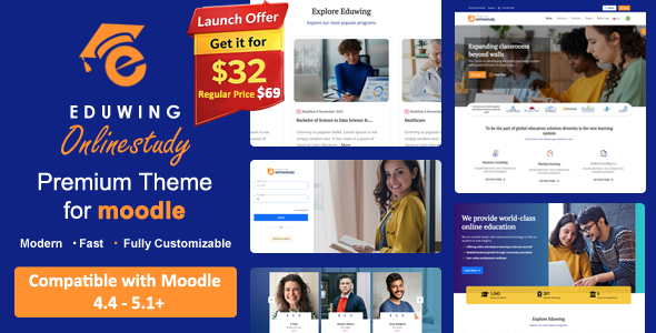 Eduwing | Responsive Premium Moodle Theme