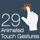 29 Animated Touch Gestures - VideoHive Item for Sale