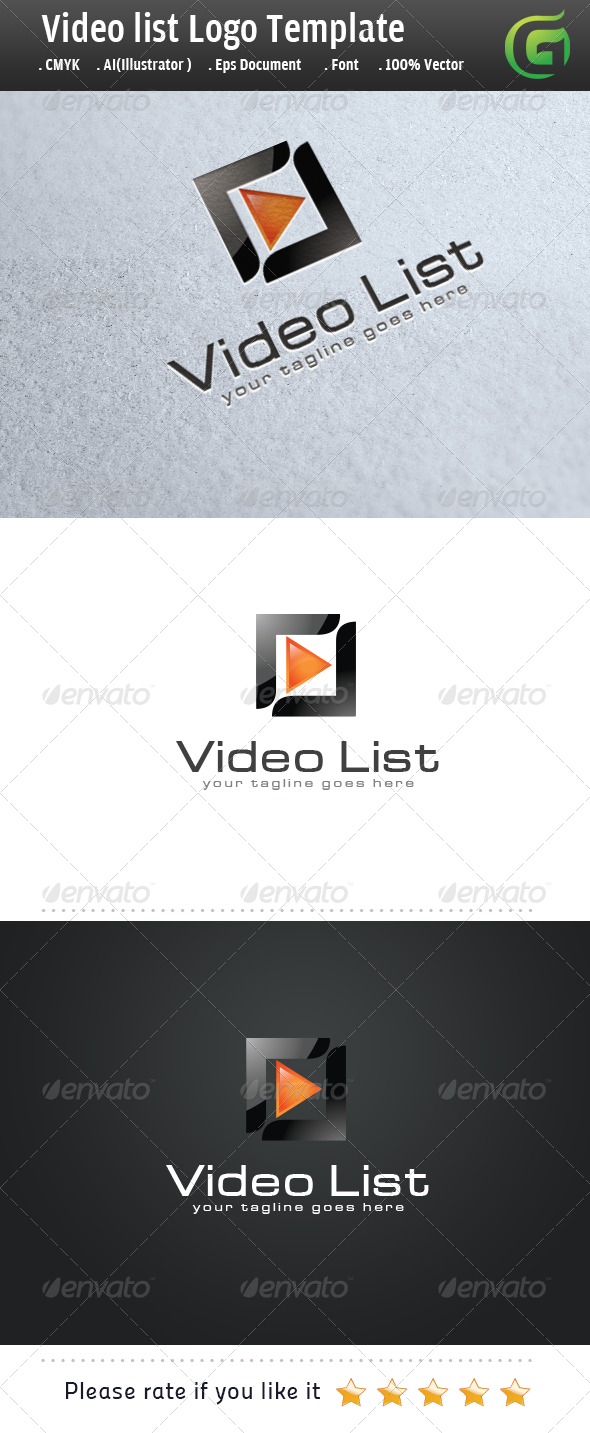 Video List - Symbols Logo Templates
