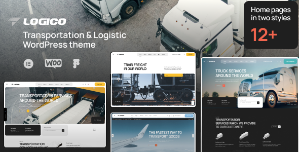 Logico | Transportation & Logistics WordPress Theme