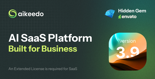 Aikeedo AI - SaaS / AI Chat, Video, Image, Voice, Content, Code