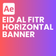Eid Al Fitr Horizontal Banner