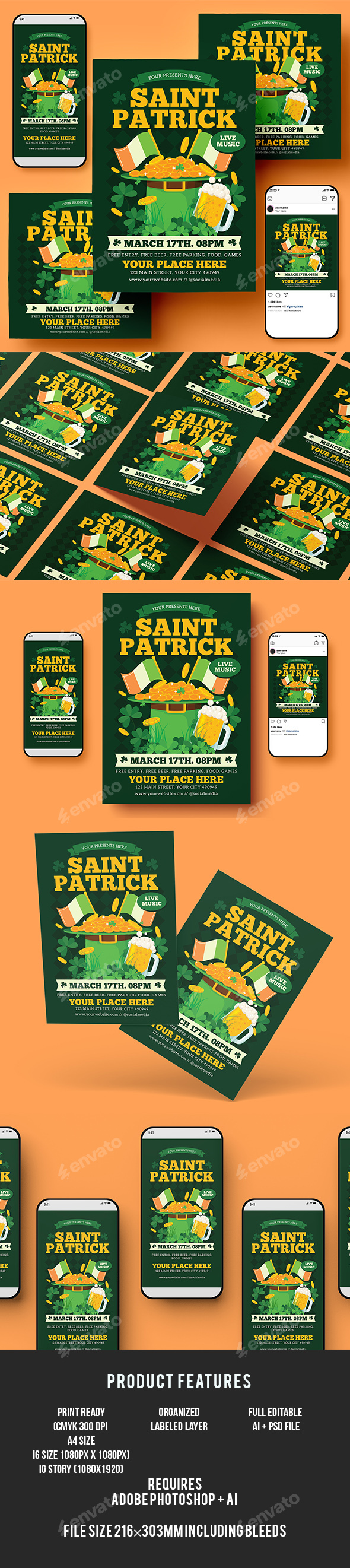 Saint Patrick Flyer