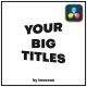 Big Titles X | DaVinci Resolve - VideoHive Item for Sale