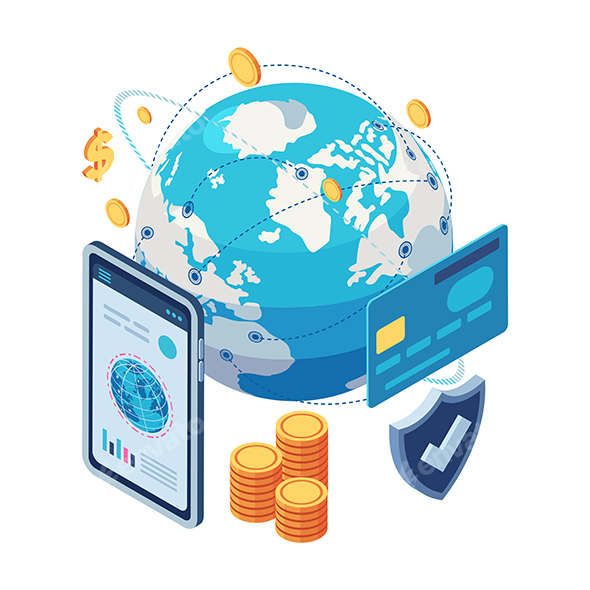 Isometric Global Money Transfer and Online Banking