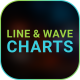 Line &amp; Wave Charts Infographics Pack (Includes Bonus Icons) - VideoHive Item for Sale