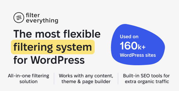 Filter Everything | WordPress/WooCommerce Product Filter
