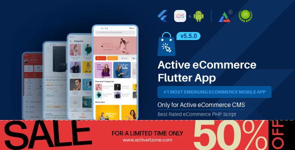 Active eCommerce Flutter App