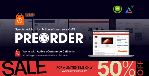 Active eCommerce Preorder Add-on