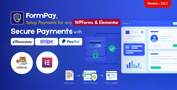 FormPay – Payment-First Gateway Integration for WordPress Forms