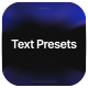 Text Presets for Premiere Pro - VideoHive Item for Sale