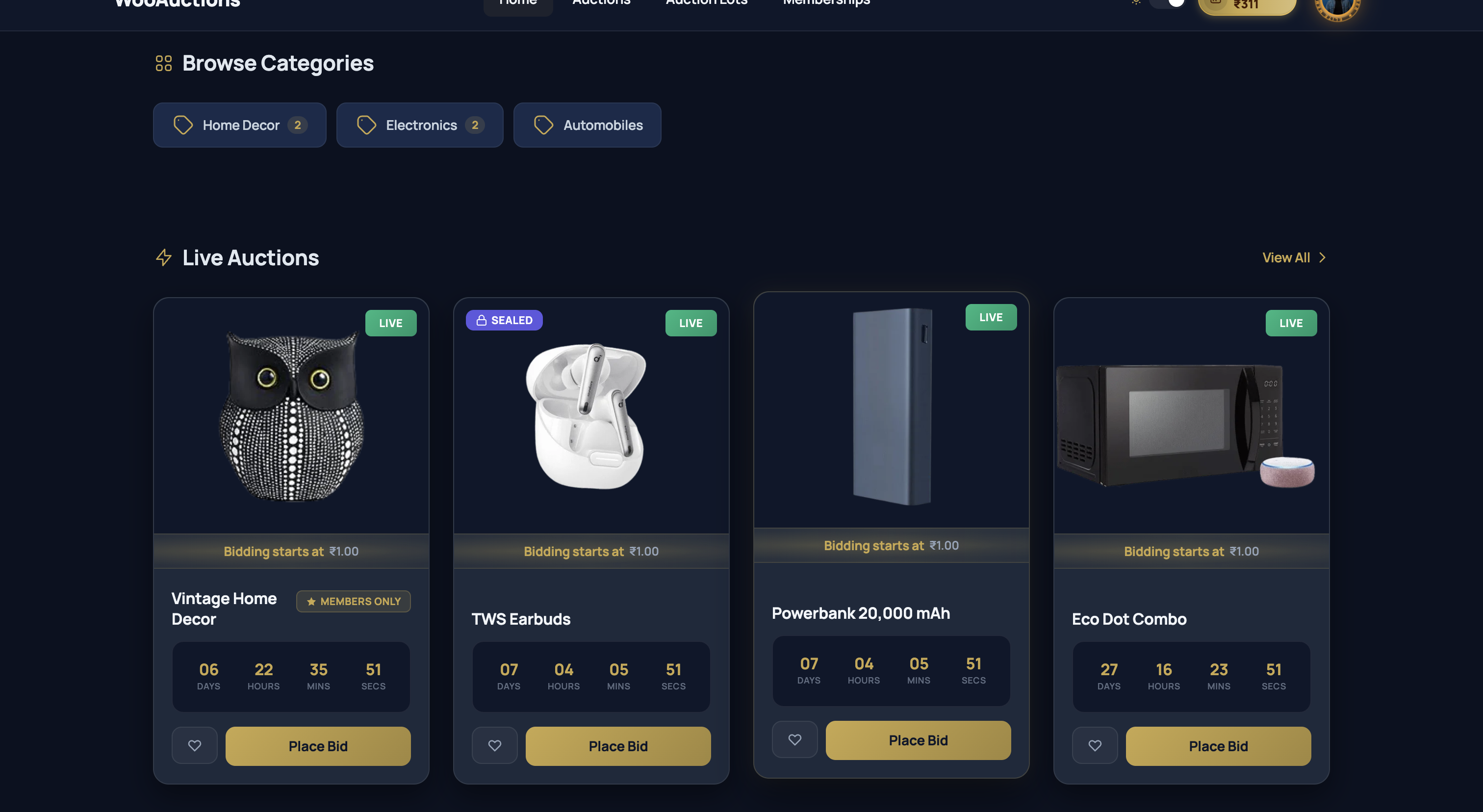 WooCommerce Auction Marketplace - Multivendor Auction | Wallet | Membership | KYC | Buy Now - 8