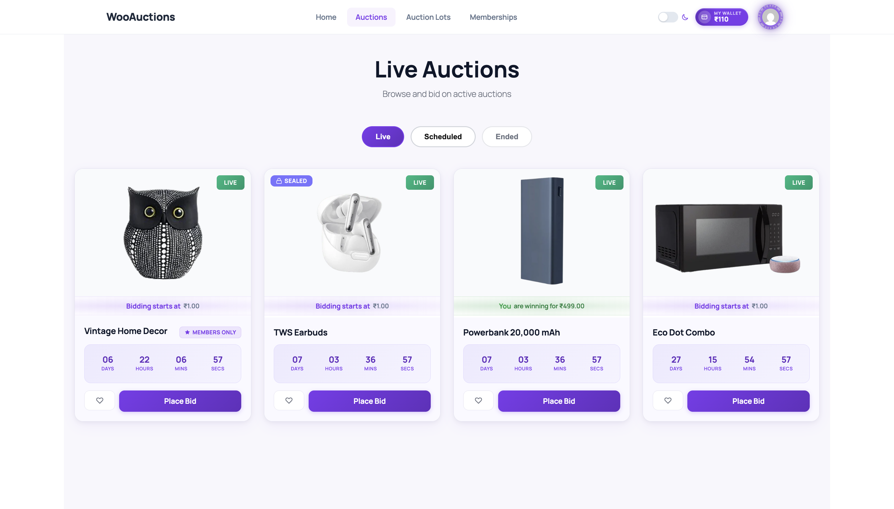 WooCommerce Auction Marketplace - Multivendor Auction | Wallet | Membership | KYC | Buy Now - 9
