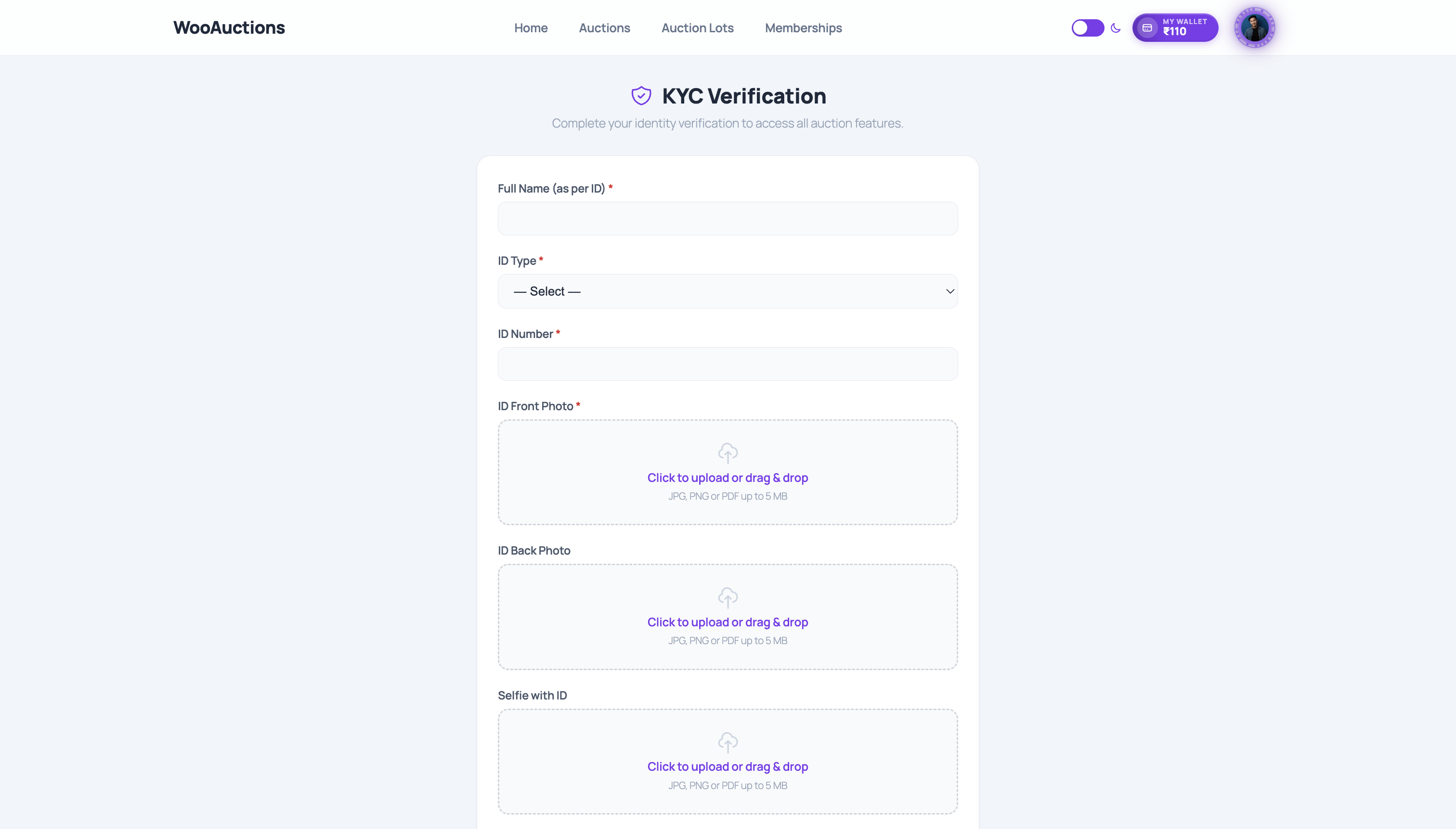 WooCommerce Auction Marketplace - Multivendor Auction | Wallet | Membership | KYC | Buy Now - 44
