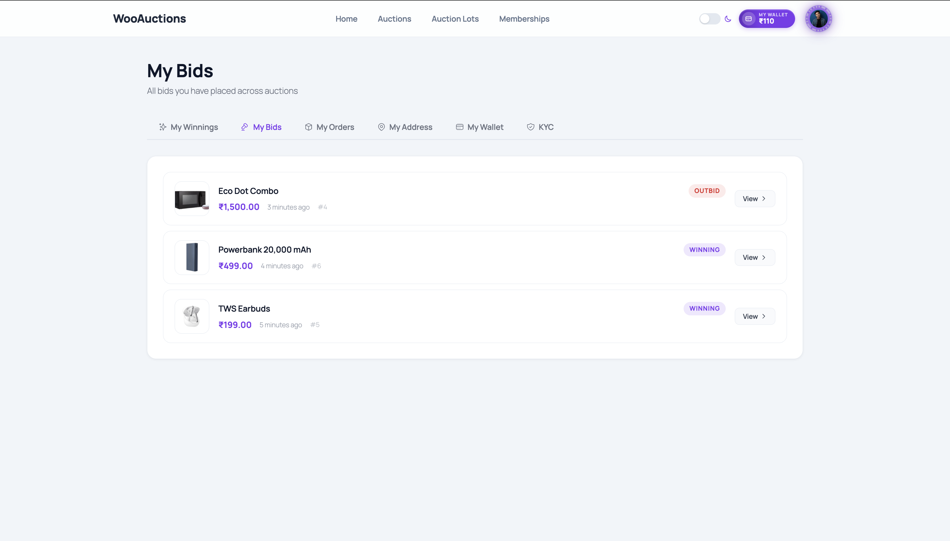 WooCommerce Auction Marketplace - Multivendor Auction | Wallet | Membership | KYC | Buy Now - 16