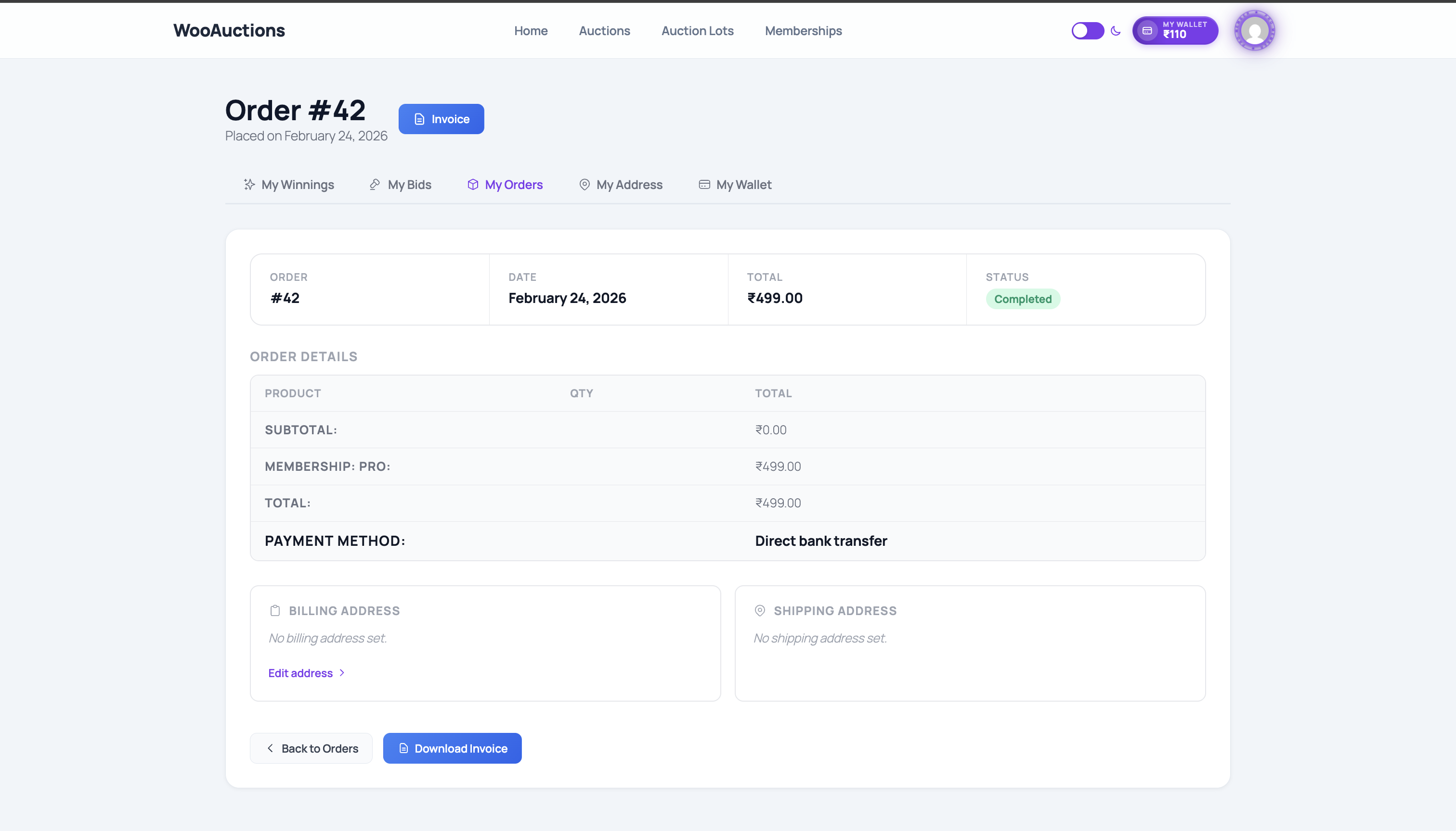 WooCommerce Auction Marketplace - Multivendor Auction | Wallet | Membership | KYC | Buy Now - 31