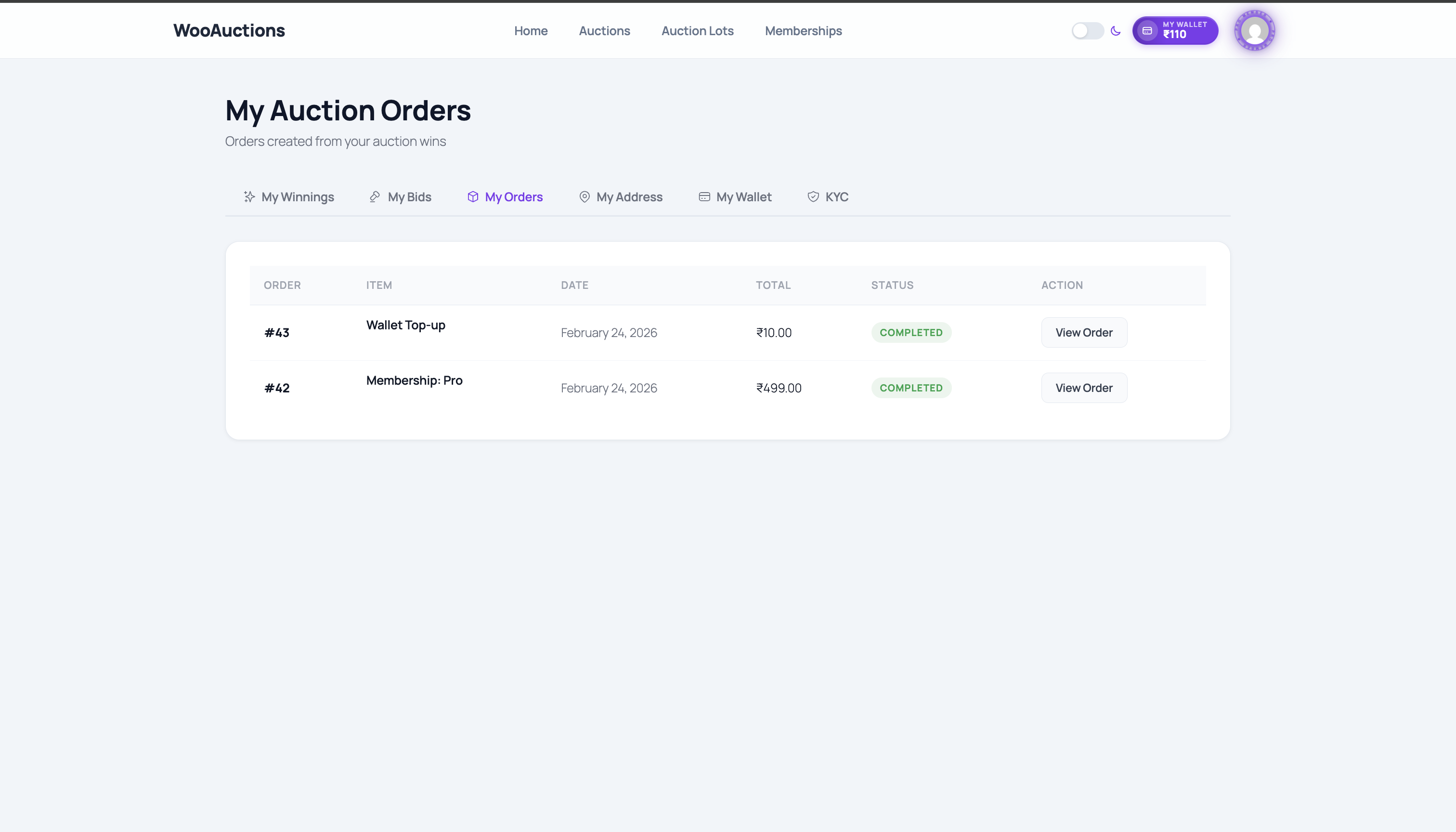 WooCommerce Auction Marketplace - Multivendor Auction | Wallet | Membership | KYC | Buy Now - 29