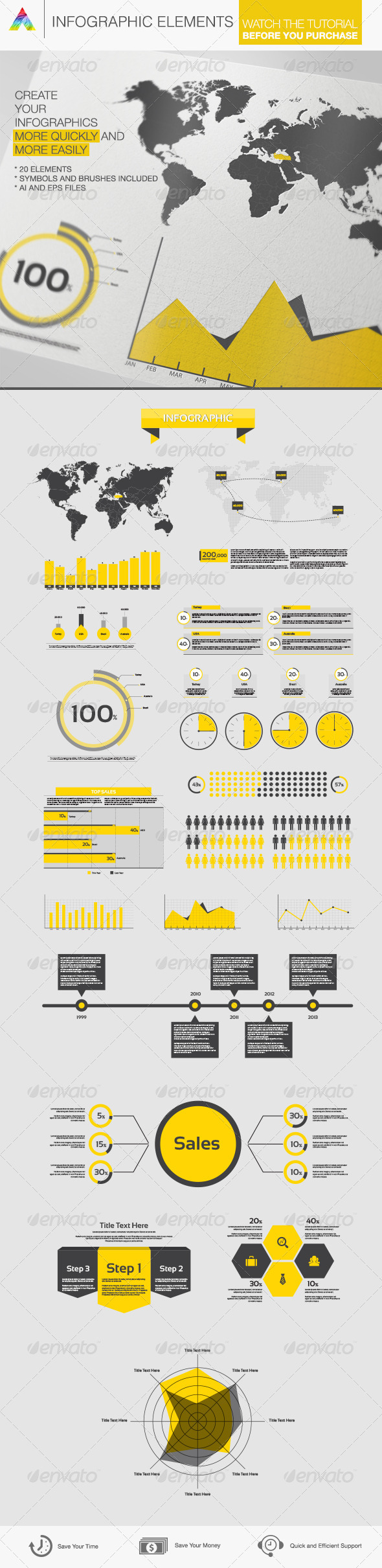 Infographic Elements - Infographics