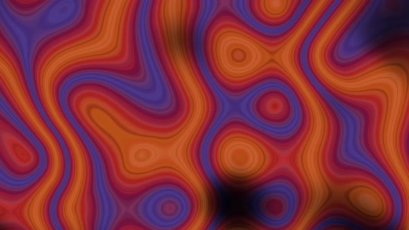 Abstract colorful wavy liquid background.