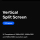 Vertical Split Screen – 3 Frames - VideoHive Item for Sale