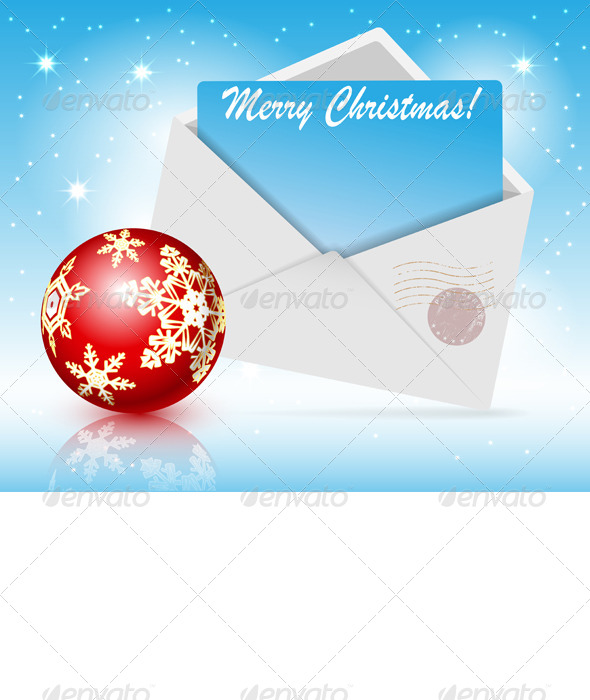 Christmas Toys and Envelope - Christmas Seasons/Holidays