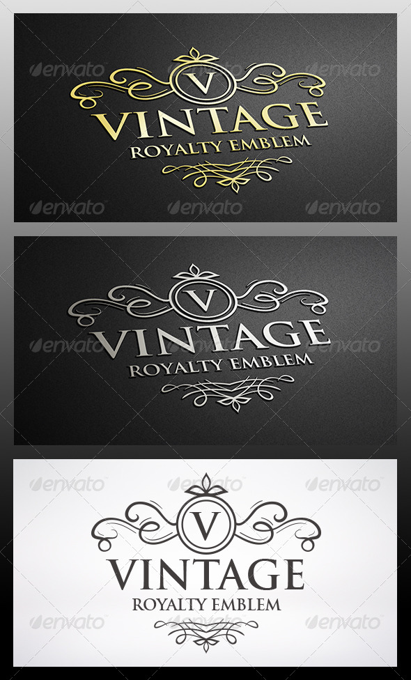 Vintage Crest Logo - Crests Logo Templates