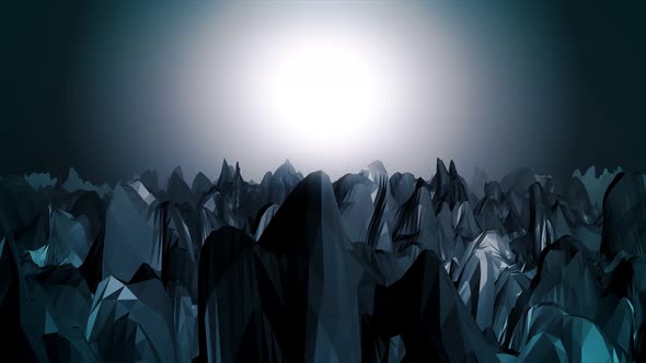 Mountains and moon alt