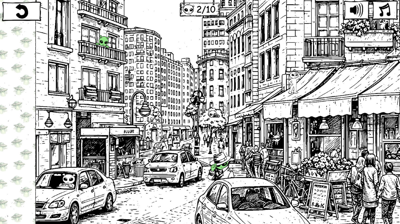 Catches Aliens Hidden Object – Construct 3 Template by AvidGame ...