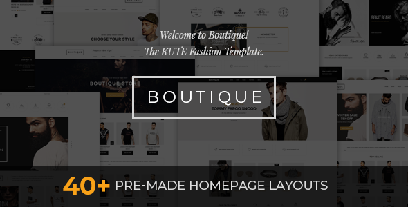 Boutique - Kute Fashion WooCommerce Theme ( RTL Supported )