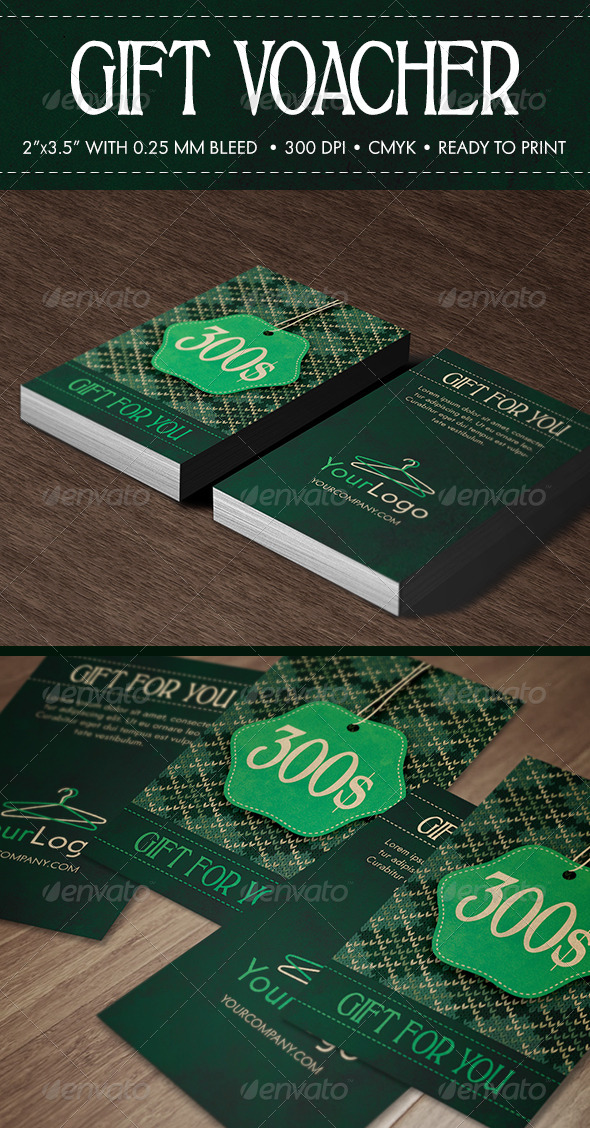 Gift Voucher - Cards & Invites Print Templates