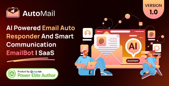 AutoMail - AI Powered Email Auto Responder And Smart Communication EmailBot | SaaS