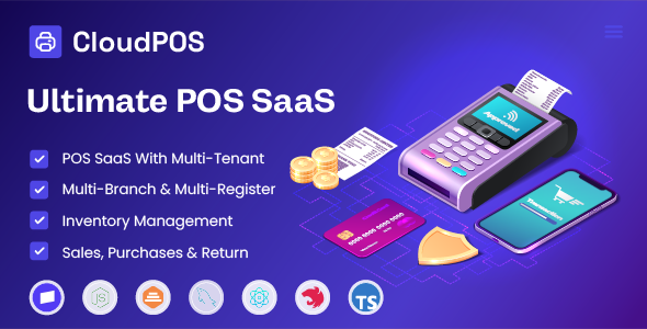 CloudPOS - Ultimate SaaS POS, Sales, Purchase & Inventory Management System