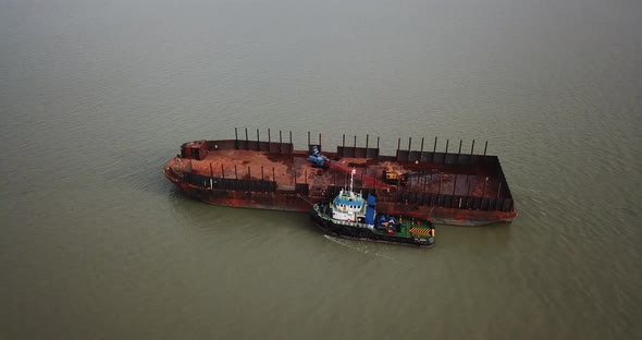 The Beaches at the most southern part of Borneo Island alt