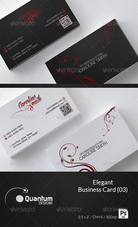Elegant Business Card 03 - Creative Business Cards