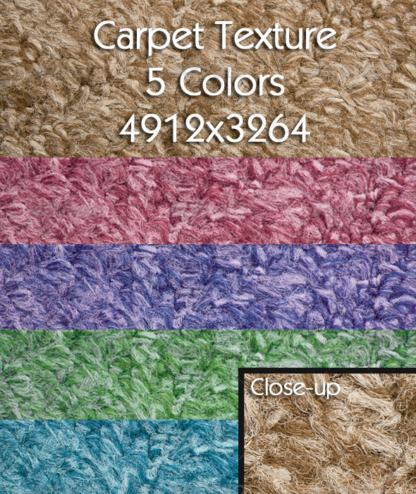 Carpet Texture | 5 Colors