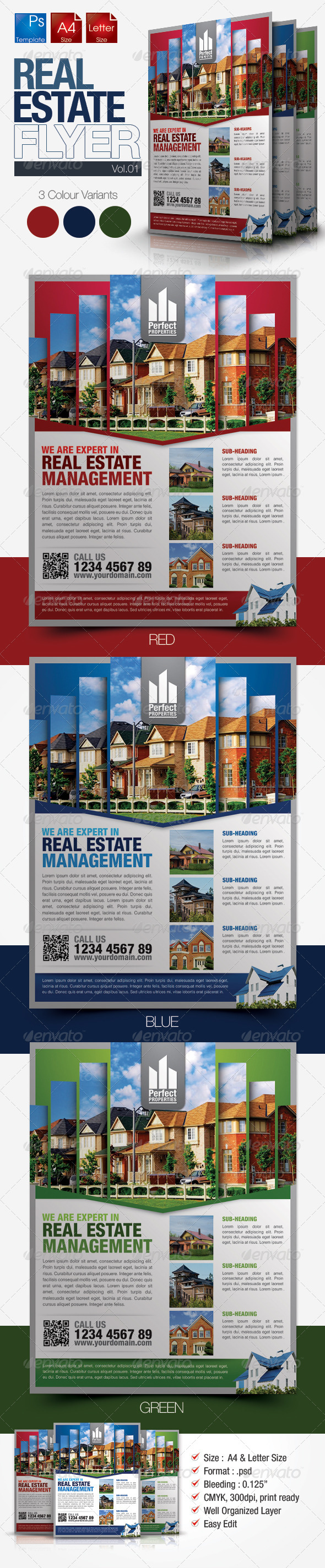 Simple Real Estate Flyer Vol.01