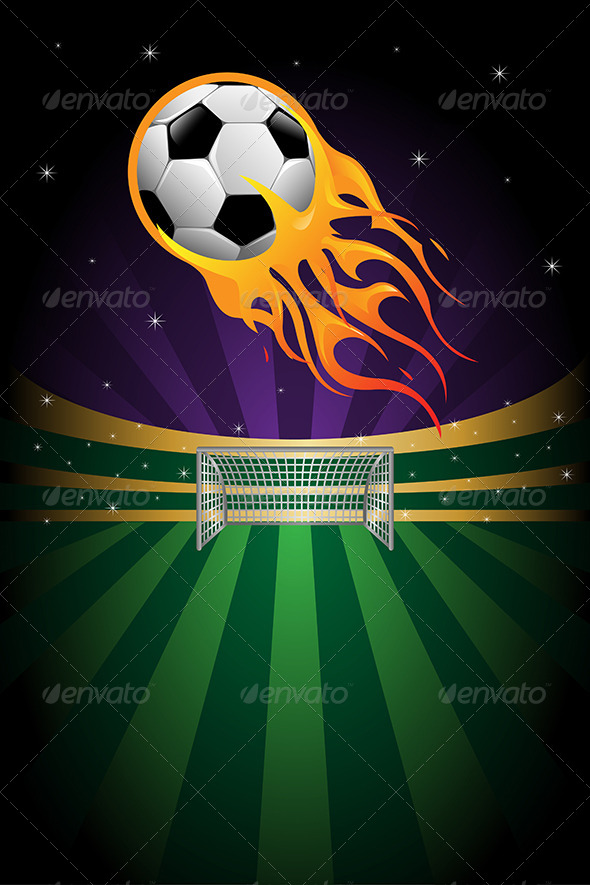 Soccer Background - Sports/Activity Conceptual