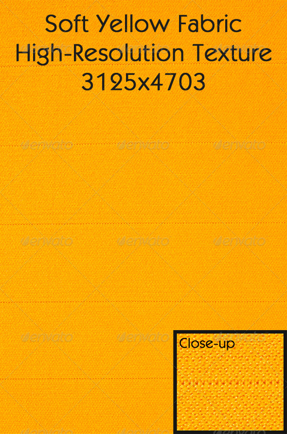 Soft Yellow Fabric