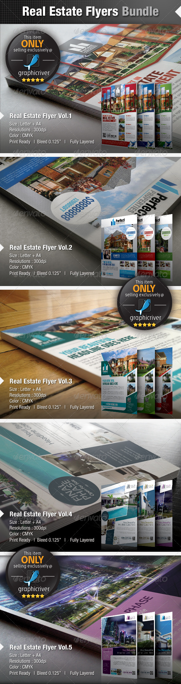 Simple Real Estate Flyers Bundle - Miscellaneous Events