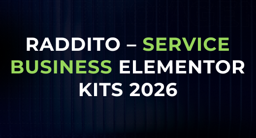 Raddito – Service Business Elementor Kits 2026