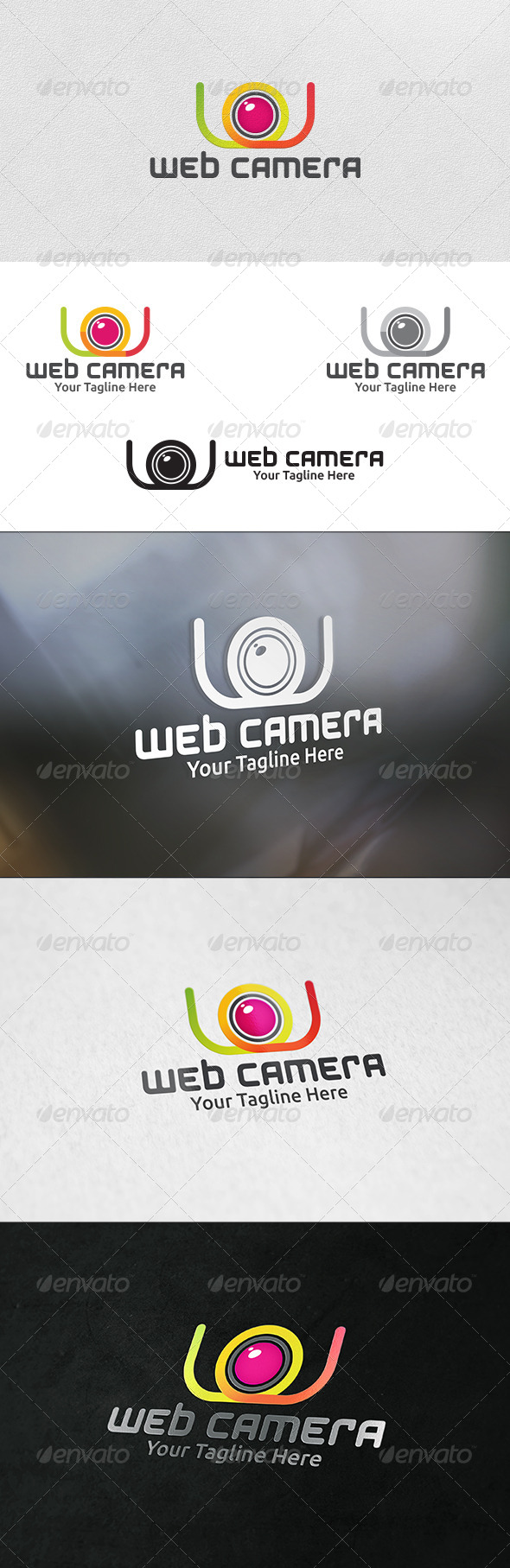 Web Camera - Logo Template - Objects Logo Templates