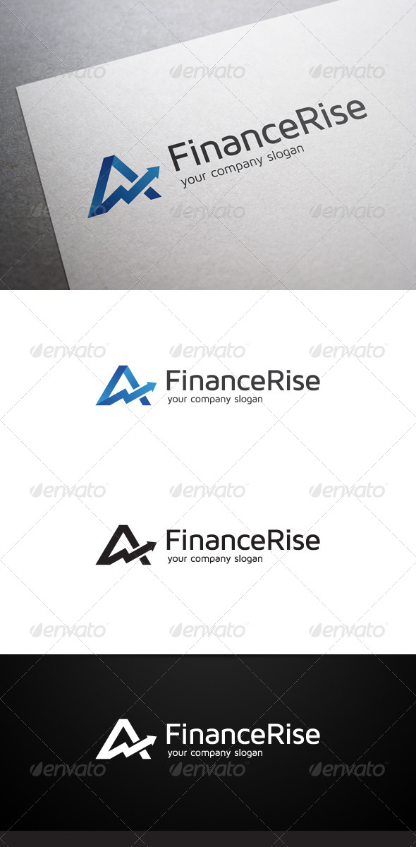 Finance Rise Logo - Symbols Logo Templates