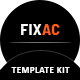 FixAC - AC Repair Services Elementor Template Kit