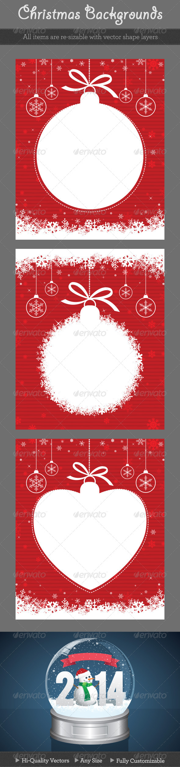 Red Christmas Backgrounds - Christmas Seasons/Holidays