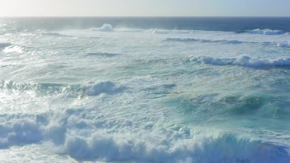 Stormy Sea Crashing Waves
