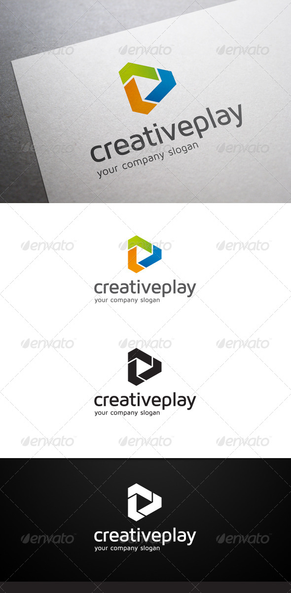 Creative Play Logo - Abstract Logo Templates