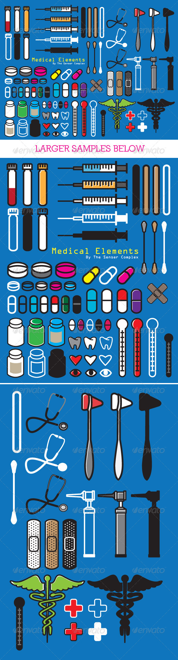 Medical Elements - Health/Medicine Conceptual