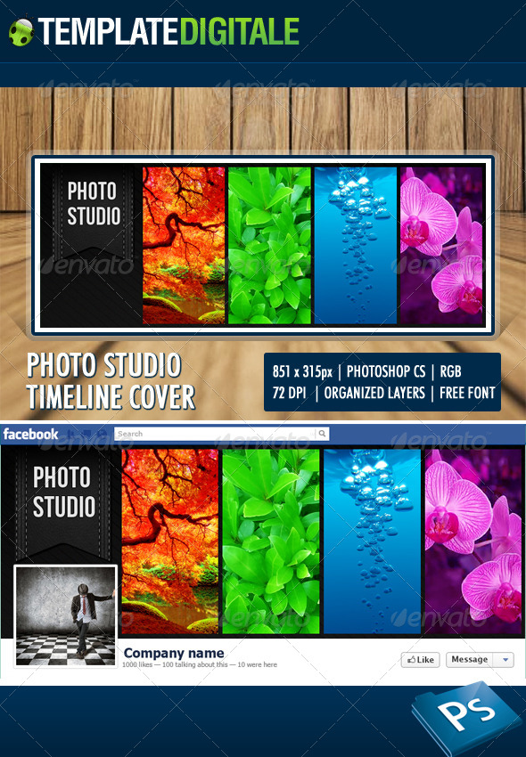 Photo Studio Facebook Timeline - Facebook Timeline Covers Social Media