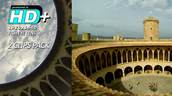 Circular Gothic Castle, Time Lapse (2-Pack) alt