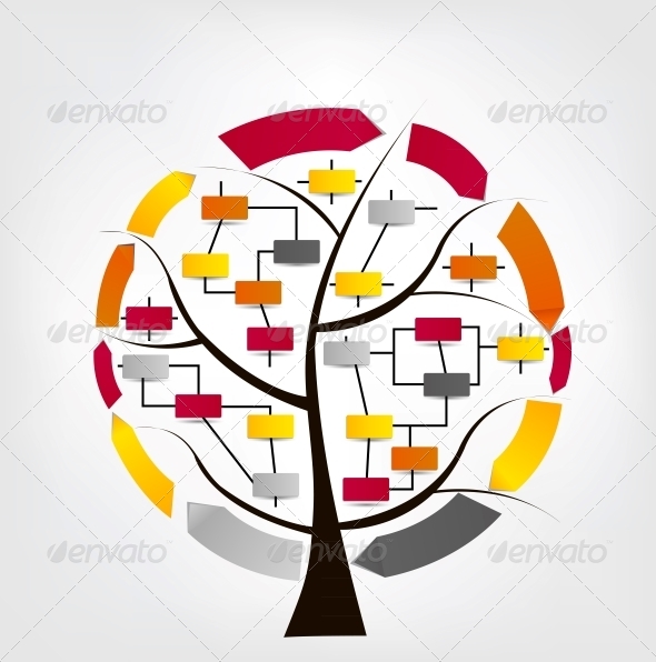Infographic business template vector illustration - Infographics